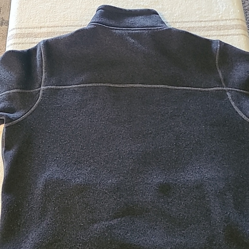 Northface full zip fleece jacket. Dark gray mens sz. Med.(#486) - Picture 11 of 11